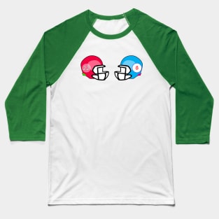 two helmet Baseball T-Shirt